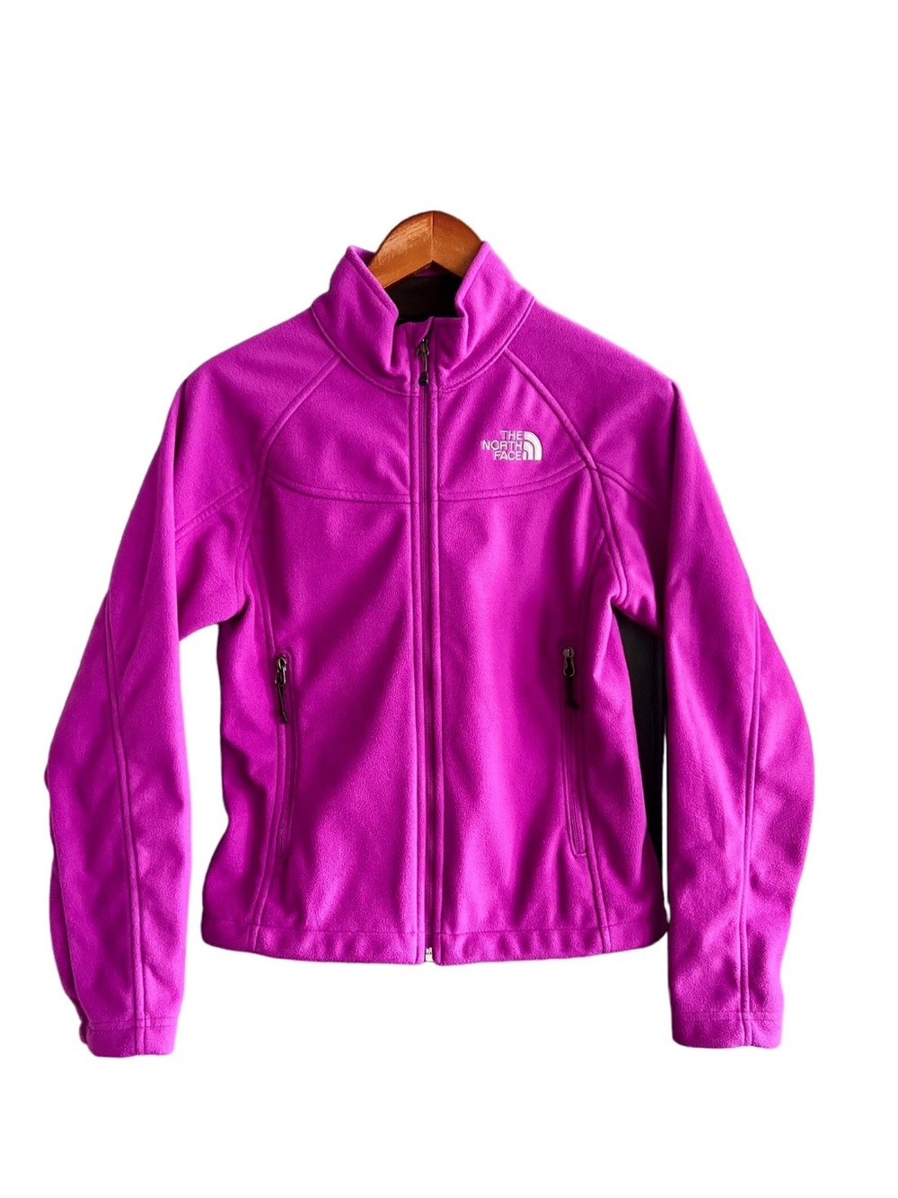 The North Face Women’s Magenta Pink Fleece Jacket - Full Zip